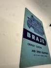 Vintage Original Braje Crosley Custom   Speed Equipment  Catalog