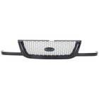 Grille Assembly For 01-03 Ford Ranger Painted Black Shell With Emblem Provision