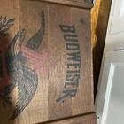 Vintage 1976 Budweiser Anheuser Busch Centennial Wooden Beer Crate Box 1876-1976