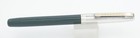 Eversharp Ventura Slim Green W sterling Silver Cap Fountain Pen - 14kt Nib -1955