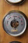 Vintage Abbeon Weather Station Mounted  Hygrometer Temp Made West Germay