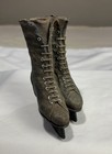 Vintage Unique Ice Skates Book End Real Metal Skates 5 5    Tall
