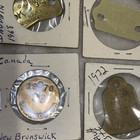 15- Mixed Dog Tag Lot License Tax Registration Us   Canada