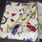 Lot Of 2 Vtg  Glenna Jean Luxury Fitted Crib Sheets Handmade Abstract Boats New