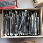 Large Lot Of Vintage Pen Nibs Calligraphy 