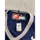 Lutch Long Beach Ice Dogs Hockey Jersey Long Sleeve Navy Nike Team Size L Rare