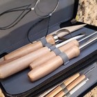  Clay Sculpting   Modeling Tool Set W  Zippered Case  Silicone Shapers