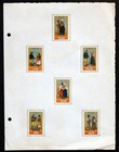 Antique Vintage Matchbox Label Match Box Lot   Folk Dress   Sweden    067