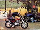 1976 Kawasaki Kz750 Motorcycle Print Ad