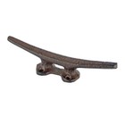 10 Cleat Boat Hooks Handles Cast Iron Ship Dock Nautical Decor Rustic Finish 5 