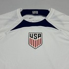 Nike Usmnt Usa National Team Nwt Men s Dri-fit Adv Home Jersey Soccer White Sz L