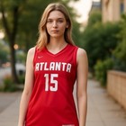 Nike  Atlanta Dream Explorer Edition Dri-fit Wnba Victory Jersey University Red