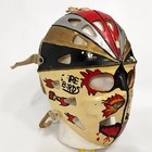 Vintage Hand Painted Hockey Goalie Mask Mylec Fire Birds Flames Friday 13th