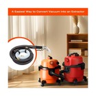 Extractor Kit For Shop Vac  Better Extractor Hose Kit For Carpet   Upholstery   