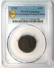 1793 Liberty Cap Flowing Hair Half Cent 1 2c - Pcgs Fine Detail - Rare Coin 