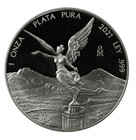 2021 Mexico 1 Oz Proof Silver Libertad Coin  in Capsule    low Mintage Year  
