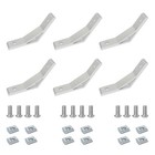 6 Pcs 10 Series 120 Degree Angle Bracket For 1010 Aluminum Extrusion Corner