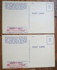 Lady Lafayette Hotel   Motor Court Waltersboro Sc - 2 Vintage Postcards