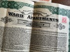 Lot  5 Of 9 Vintage Stocks   Bonds Certificates