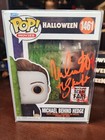 Nick Castle Signed Halloween Funko Pop Michael Myers Behind The Hedge Beckett