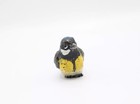 Small Antique Austrian Vienna Cold Painted Bronze Of Great Tit Songbird