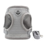 Pet Harness Leash Kit For Small Medium Dog Cat Reflective Puppy Chest Strap Vest