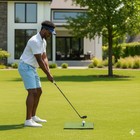 Premium Golf Practice Mat - 2x1 Ft Hitting Surface For Indoor   Outdoor Training