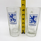 Vintage Lowenbrau Munich Glass Beer Mugs 6 5-inch-tall Set Of 2