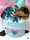 Stitch Sundae Thick   Glossy Slime Diy  stretchy  Scented  Slime Shops asmr