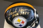 Pittsburgh Steelers Jack Ham Signed  Mini Helmet Nfl Hof Topps Autograph Session