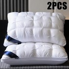 2ps Pillow Set  Soft Support Pillows For Beds  Double Set  Hotel Series Standard