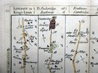 Cambridgeshire Norfolk Road Map By Carington Bowles C1782 Genuine Antique