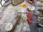 Vintage 1948 A c  Gilbert Erector Set No  8 1 2 Ferris Wheel Red Case