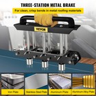 Vevor Three-station Edge Roller Quick Adjustable 0-90   Steel Cutting Hand Tool