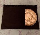 Vintage Towle Repousse Sterling Silver 3 1 8  Vanity Compact Mirror Small Chip