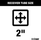 13439 Class 3 Trailer Hitch  2-inch Receiver  Fits Select Chevrolet Equinox  Bla