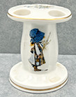 1973 Holly Hobbie Bathroom Set Toothbrush Holder  Cup  Soap Dish   Soap