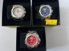 Invicta Racing Silver Chronograph Dial Stainless Steel Men s Watch-48mm
