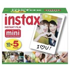 Fujifilm Instax Mini Instant Film  10 Sheets X 5 Pack  total 50 Shoots 