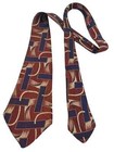 Vintage 1930s Tie Men s Neck Ties Swing Neckties 1940s Wide Silk Brocade 49x4 
