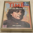 Rolling Stone Original Vintage Steel Framed Magazine Covers