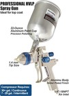 3 Paint Gun Set Of High Performance Hvlp Air Spray Guns  Complete Spraying For P
