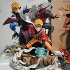 Naruto Uzumaki  Jiraiya   Minato Namikaze Action Figure Statue Naruto Collectibl