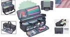 Double Layer Cricut Carrying Case With Organized Pockets