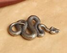 Brass Snake Animal Statue Small Sculpture Tabletop Figurine Home Decor Gifts