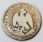 10 Centavos 1866 M Mexico  Empire Of Maximilian