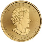 2016 1 2 Oz Canadian Gold Maple Leaf