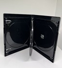 2 Pcs New 15mm 4k Ultra Hd Black 3-disc Case  Booklet Clips  Ps3-15mm  Uhd