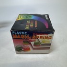 Rainbow Magic Spring - Classic Plastic Slinky - Rainbow Color  70s Nostalgic New