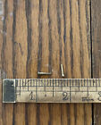 Antique Nails In Original Box Shoe Cobblers Brass 3 8     16 Tack Point Mass Usa